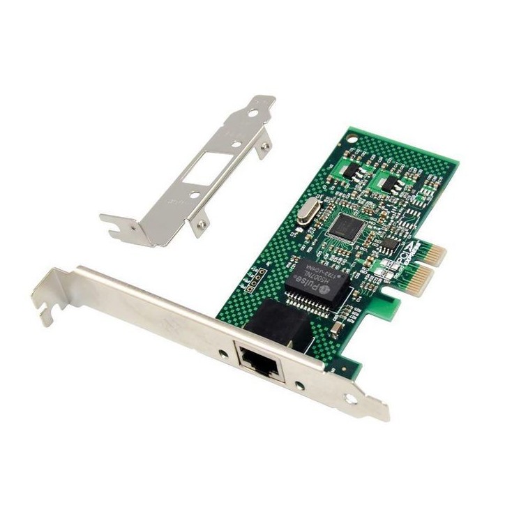 MC-PCIE-82574L MicroConnect PCIe Intel 82574L Single 1GbE Network Card EXPI9301CTBLK, EXPI9301CT, HVRJK, DN-10130