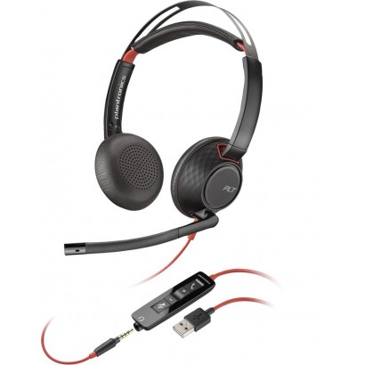 207576-201 Poly 20 Hz - 20 kHz, Stereo, USB-A, 3.5 mm, Black 833995