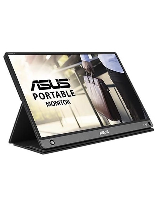 90LM04T0-B01170 Asus Portable USB Type-C 15.6" Monitor, IPS, 1920x1080px, 250 cd/m², 800:1, 2x 1W, Micro HDMI, Li-Po 7800 mAh