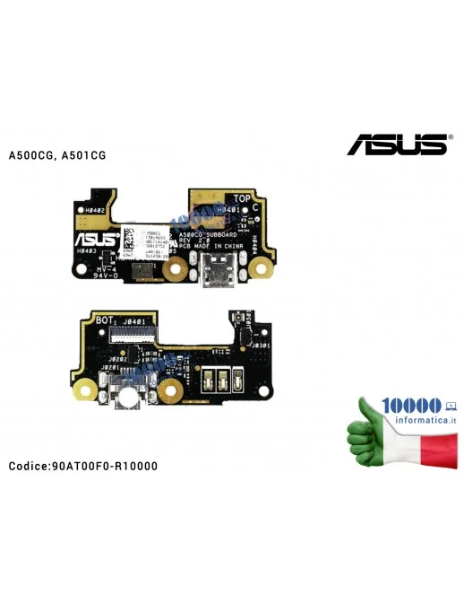 90AT00F0-R10000 Connettore USB DC Power Board ASUS ZenFone 5 A500CG (T00F) A501CG (T00J)