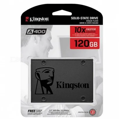 HARD DISK SSD INTERNO 120 GB SATA-III 2,5" KINGSTON A400 SA400S37/120G