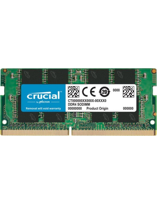 CT8G4SFRA32A Crucial 8GB DDR4-3200 SODIMM, CL22, 1.2V, 1024Meg x 64