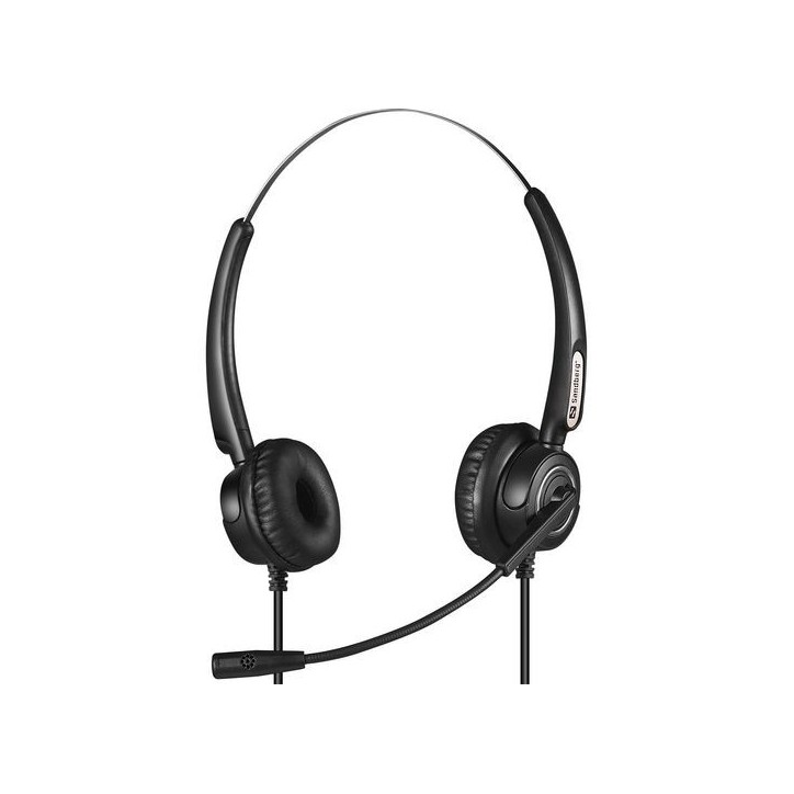 126-30 Sandberg USBRJ9/11 Headset Pro Stereo NONE - Only use for non-battery items