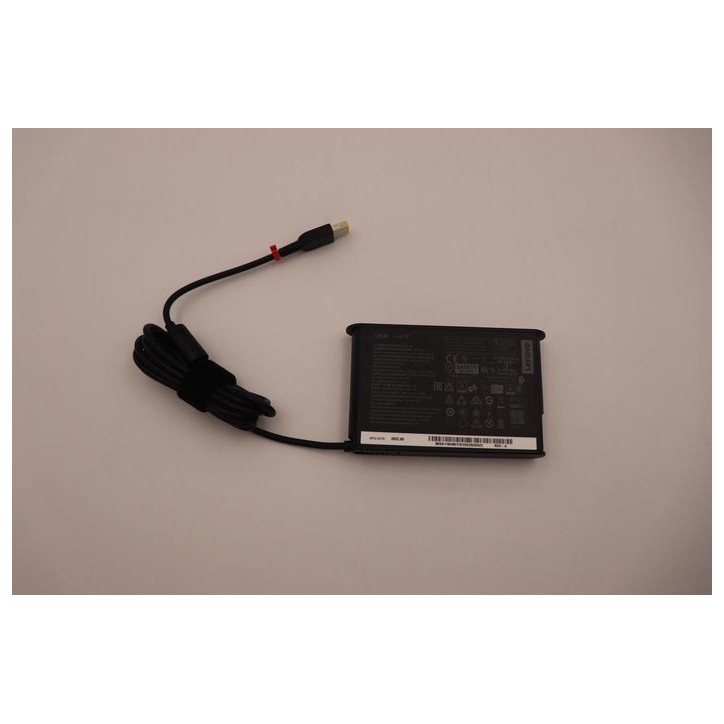 5A10V03264 Lenovo 135W AC adapter with 100-240V input, designed for Lenovo devices with slim tip power plug. FRU5D11J12384 39121