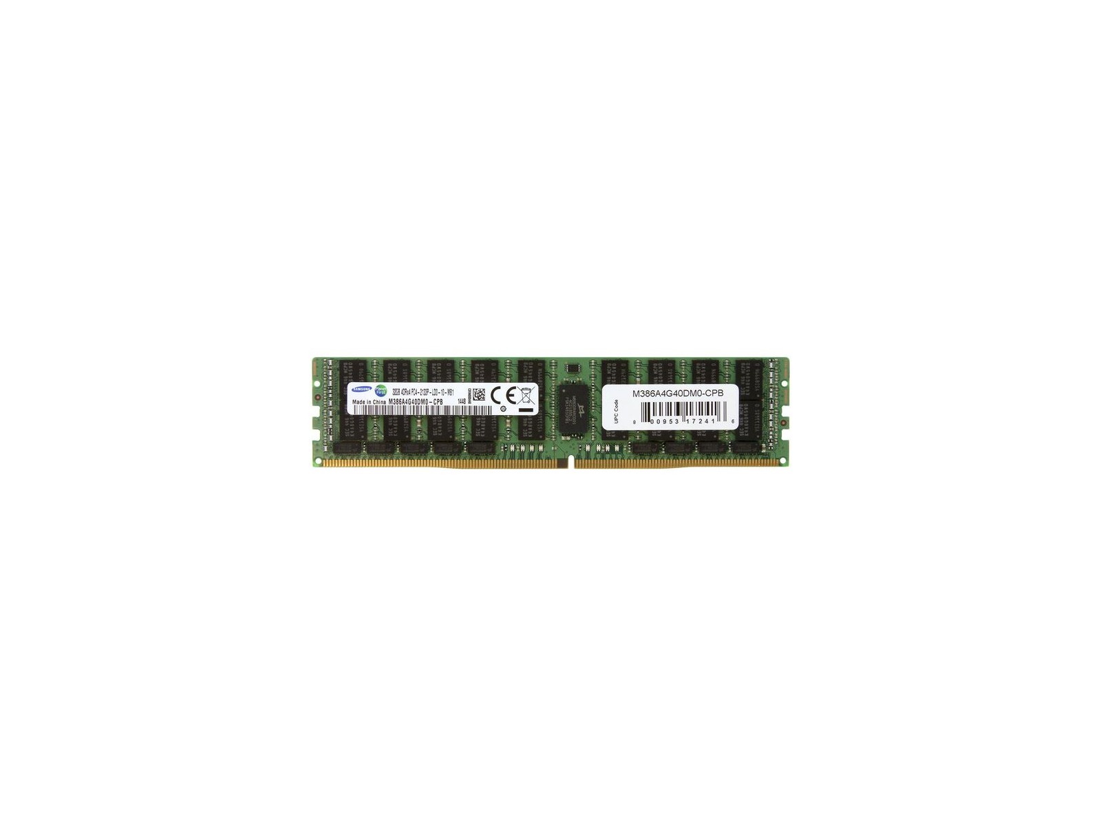 M386A4G40DM0-CPB-RFB M386A4G40DM0-CPB-RFB Samsung 32GB DDR4, 2133MHz, CL15, 1.2V M386A4G40DM0-CPB-RFB M386A4G40DM0-CPB-RFB Samsung 32GB DDR4, 2133MHz, CL15, 1.2V
