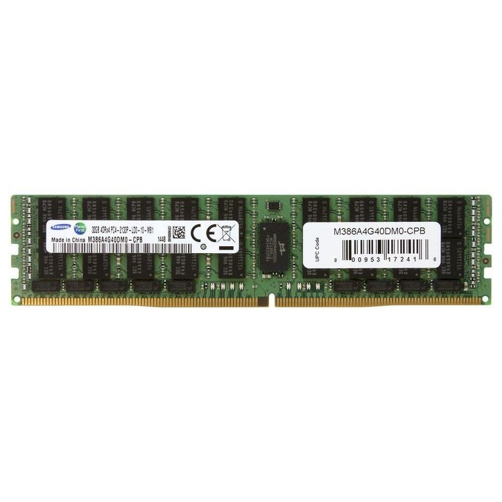 M386A4G40DM0-CPB-RFB Samsung 32GB DDR4, 2133MHz, CL15, 1.2V M386A4G40DM0-CPB-RFB Samsung 32GB DDR4, 2133MHz, CL15, 1.2V