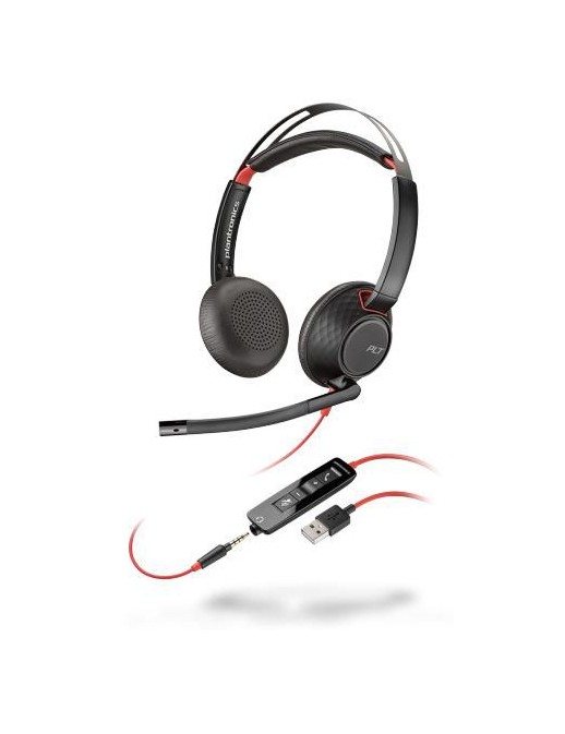 207576-03 207576-03 Poly Stereo, 20 Hz–20 kHz, 3.5 mm + USB-A, (BULK),WW 8M3W9A6ABA