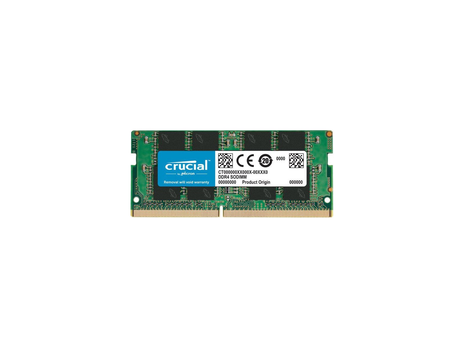 CT16G4SFRA32A CT16G4SFRA32A Crucial 16GB DDR4-3200 SODIMM, CL22, 1.2V, 2048Meg x 64 CT16G4SFRA32A CT16G4SFRA32A Crucial 16GB DDR4-3200 SODIMM, CL22, 1.2V, 2048Meg x 64