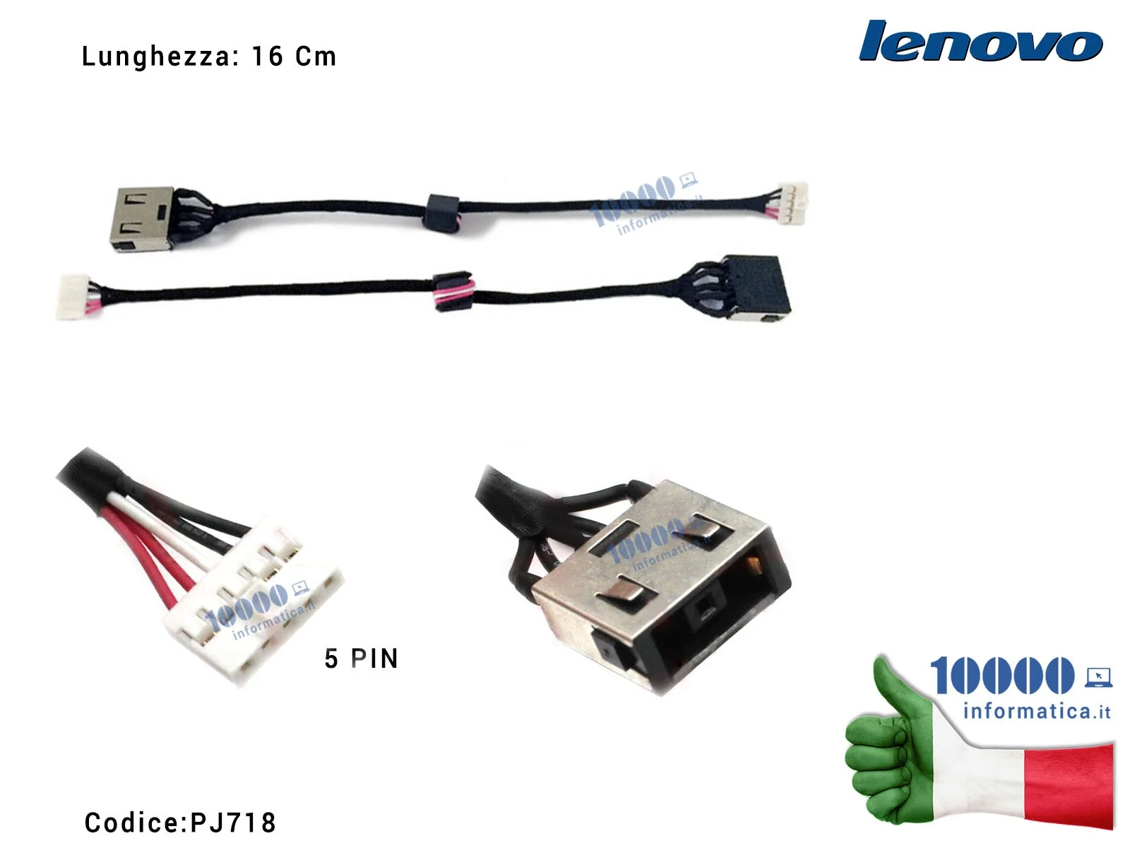 PJ718 Connettore di Alimentazione DC Power Jack PJ718 LENOVO IdeaPad G50-30 G50-40 G50-45 G50-50 300-15 300-15IBR 300-15ISK 3... PJ718 Connettore di Alimentazione DC Power Jack PJ718 LENOVO IdeaPad G50-30 G50-40 G50-45 G50-50 300-15 300-15IBR 300-15ISK 3...