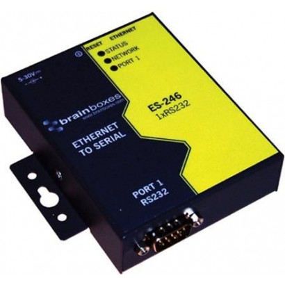 ES-246 ES-246 Brainboxes 1 Port RS232 Ethernet to Serial Adapter