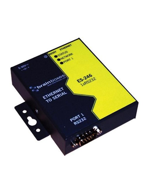 ES-246 ES-246 Brainboxes 1 Port RS232 Ethernet to Serial Adapter