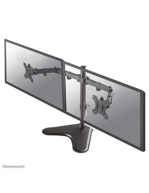 FPMA-D550DDBLACK Neomounts Full Motion Dual Desk Stand For Two 10-32" Monitor Screens, Height Adjustable - Black 819301