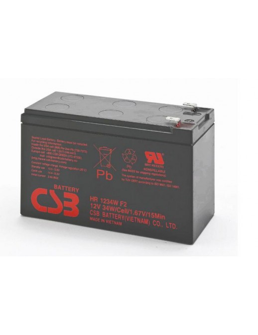 91010032 91010032 PowerWalker HR 1234W Battery 12V/9Ah 91010110