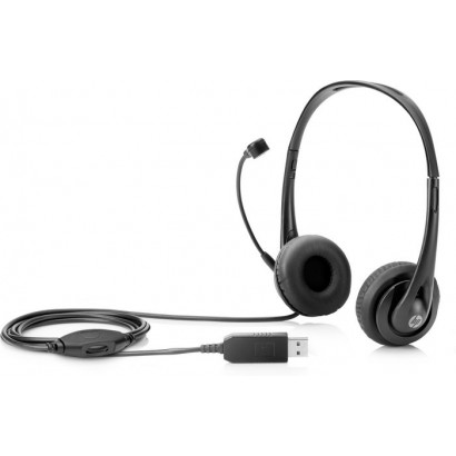 T1A67AA HP Stereo USB Headset 789050