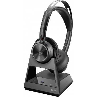 77Y90AA 77Y90AA HP Voyager Focus 2-M Microsoft Teams Certified with charge stand Headset 214433-02