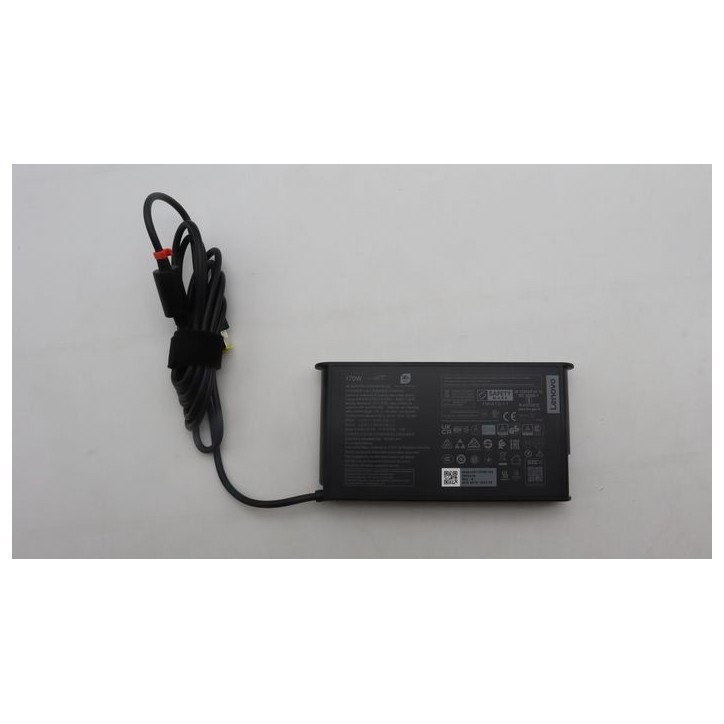 5A11K67849 Lenovo Slim 170W AC adapter, 20V output, 8.5A current, compatible with Lenovo ThinkPad mobile workstations. 01FR124 B 5A11K67849 Lenovo Slim 170W AC adapter, 20V output, 8.5A current, compatible with Lenovo ThinkPad mobile workstations. 01FR124 B