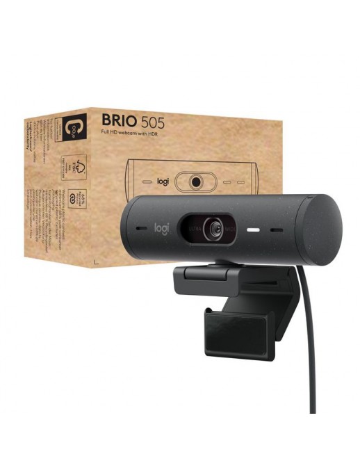 960-001459 960-001459 Logitech Brio 505 webcam 4 MP 1920 x 1080 pixels USB Black 1070271