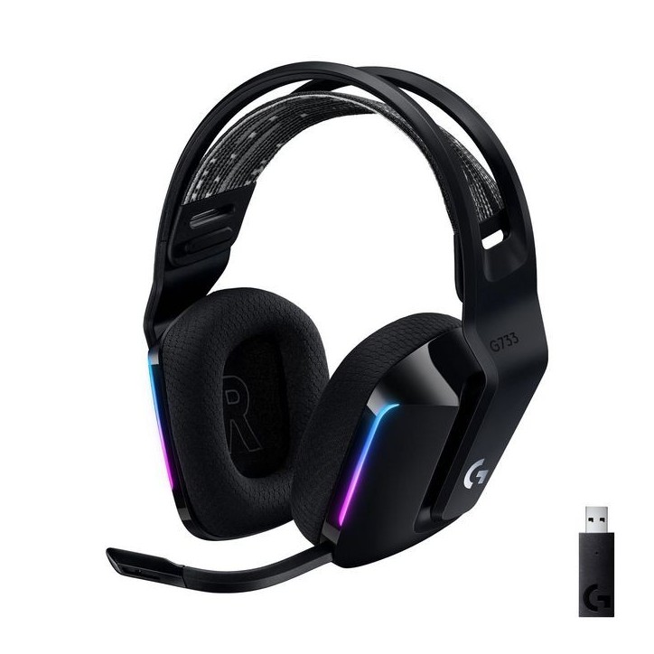 981-000864 Logitech G733 LIGHTSPEED Wireless RGB Gaming Headset 5,55 Wh