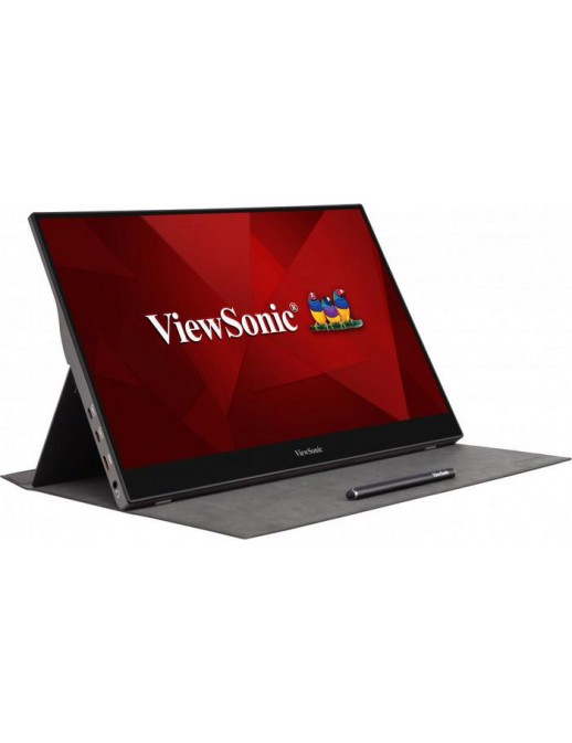 TD1655 ViewSonic Portable 15.6", 10-Point Touch, IPS, Full HD 1920x1080, USB C w/ 60W Power, miniHDMI, Silver VS18170