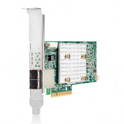804398-B21 804398-B21 Hewlett Packard Enterprise HPE Smart Array E208e-p SR Gen10 (8 External Lanes/No Cache) 12G SAS PCIe Pl...