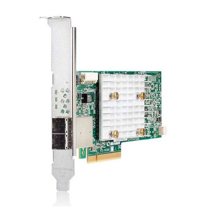804398-B21 Hewlett Packard Enterprise HPE Smart Array E208e-p SR Gen10 (8 External Lanes/No Cache) 12G SAS PCIe Plug-in Controll