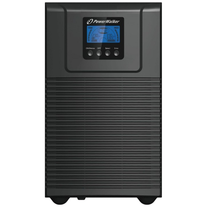 10122043 PowerWalker 3000VA / 2700W, Online, 4x C13, C19, USB HID, RS-232, Intelligent Slot, EPO, 6x 12V/9Ah, 22.2 kg