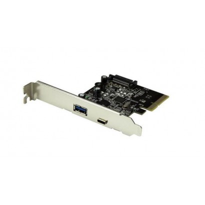 MC-PCIE-ASM1142-CA MicroConnect PCI Express USB 3.1 Type C+A Card PEXUSB311AC2, 89417, U-1620