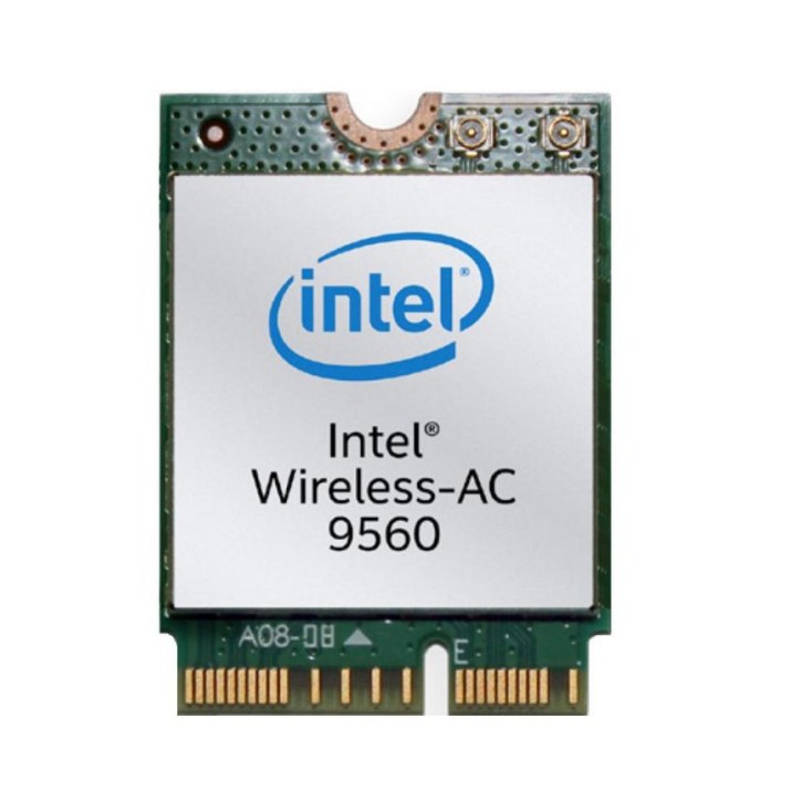 9560.NGWG.NV Intel Intel® Wireless-AC 9560, 2230, 2x2 AC+BT, Gigabit, No vPro®