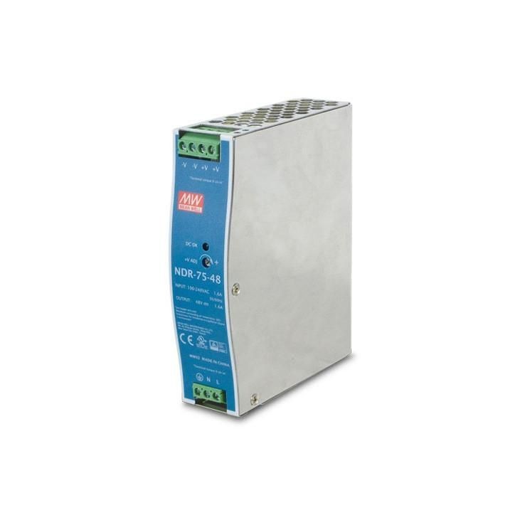 PWR-75-48 Planet DC Single Output Industrial DIN Rail Power Supply Units NDR-75-48