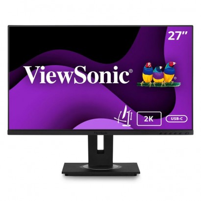 VG2756-2K ViewSonic 27" 16:9 2560 x 1440 QHD frameless SuperClear IPS LED Monitor with 5ms, HDMI,...