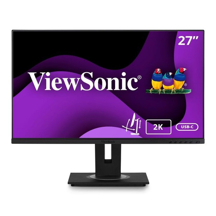 VG2756-2K ViewSonic 27" 16:9 2560 x 1440 QHD frameless SuperClear IPS LED Monitor with 5ms, HDMI, DisplayPort in, DisplayPort ou VG2756-2K ViewSonic 27" 16:9 2560 x 1440 QHD frameless SuperClear IPS LED Monitor with 5ms, HDMI, DisplayPort in, DisplayPort ou