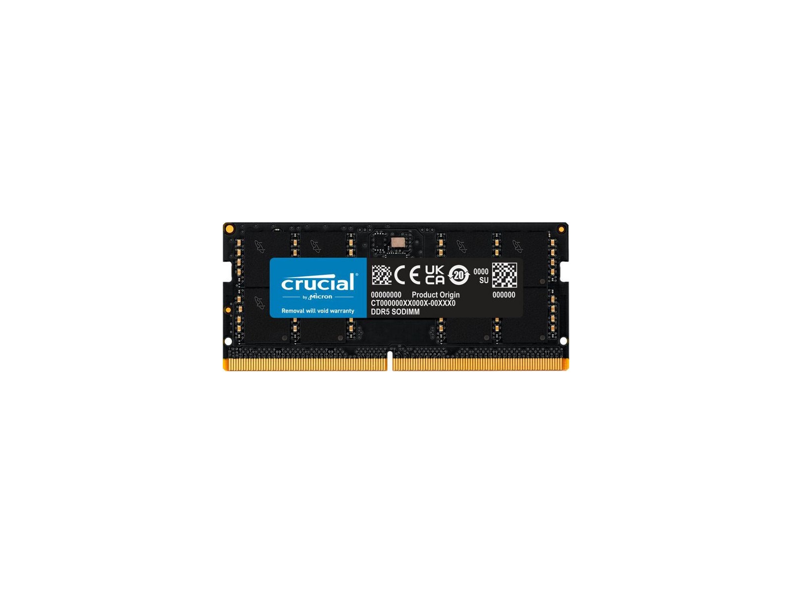 CT32G56C46S5 CT32G56C46S5 Crucial Memory Module 32 Gb 1 X 32 Gb Ddr5 5600 Mhz CT32G56C46S5 CT32G56C46S5 Crucial Memory Module 32 Gb 1 X 32 Gb Ddr5 5600 Mhz