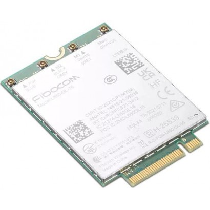 4XC1K20994 4XC1K20994 Lenovo ThinkPad Fibocom L860-GL-16 CAT16 4G LTE WWAN Module for ThinkPad T14 Gen 3 CE for EU, KCC for K...