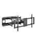 VLMW60120A VLMW60120A Vivolink Pro Large Wall Mount w. Arm, Max 120 kg, Up to VESA 800x400