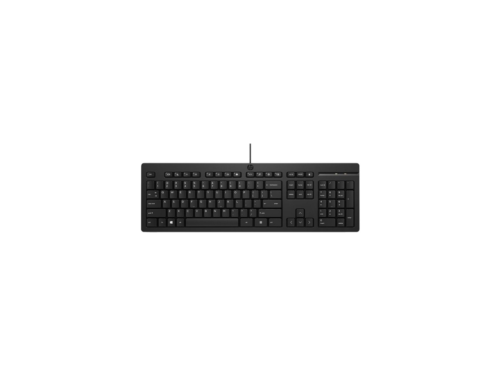 266C9AA#ABU 266C9AAABU HP 125 Wired Keyboard UK 266C9AA#ABU 266C9AAABU HP 125 Wired Keyboard UK