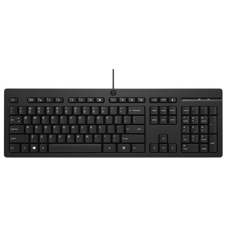 266C9AAABU HP 125 Wired Keyboard UK