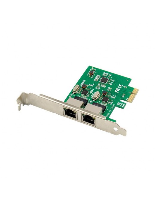 MC-PCIE-712 MicroConnect PCI-E 8111F Dual-RJ45 Gigabit Ethernet NIC