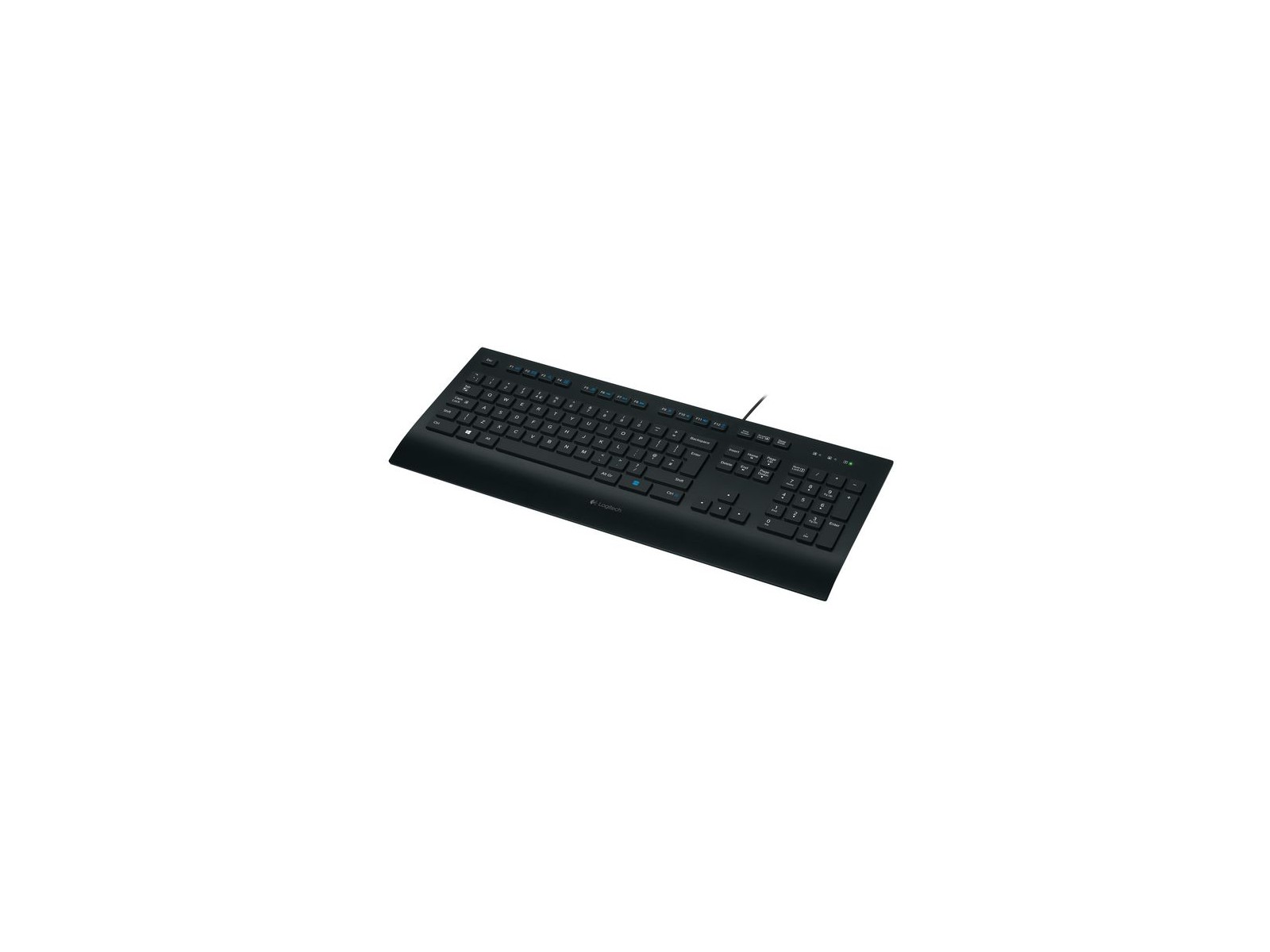 920-008669 920-008669 Logitech Corded Keyboard K280e, USB, black, 930g, DE Yes
