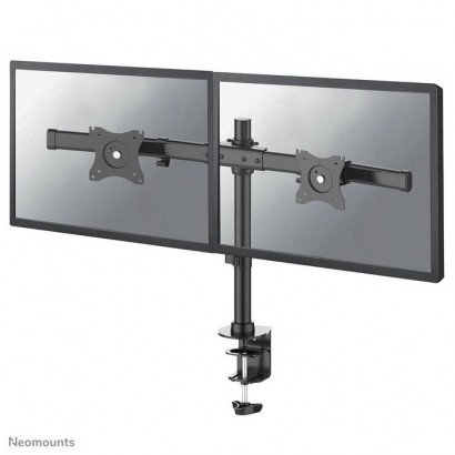 FPMA-DCB100DBLACK FPMA-DCB100DBLACK Neomounts Tilt/Turn/Rotate Dual Desk Mount (Clamp & Grommet) For Two 10-27" Monitor Scree...