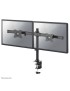 FPMA-DCB100DBLACK FPMA-DCB100DBLACK Neomounts Tilt/Turn/Rotate Dual Desk Mount (Clamp & Grommet) For Two 10-27" Monitor Scree...