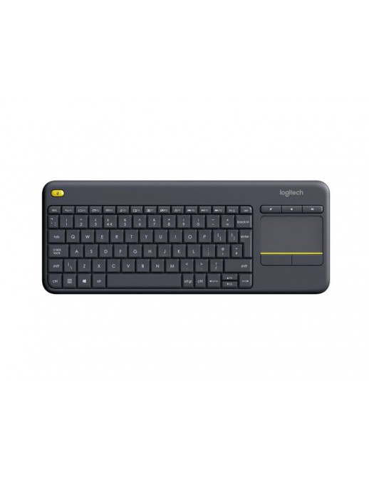 920-007143 920-007143 Logitech Wireless Touch Keyboard K400 Plus - Black (Qwerty)