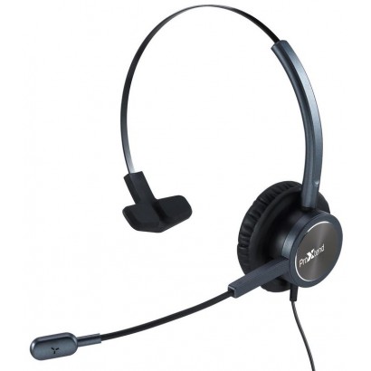 PX-HSUSB101 PX-HSUSB101 ProXtend Epode Wired USB Headset - Black, 2.4m Cable 824617