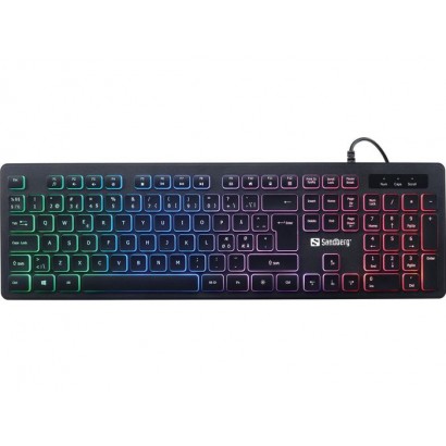 640-32 Sandberg Gamer Keyboard Stealth NORDIC