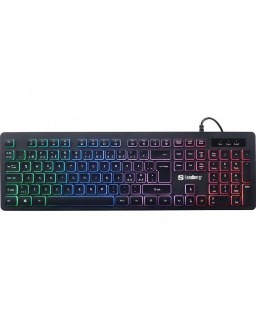 640-32 Sandberg Gamer Keyboard Stealth NORDIC