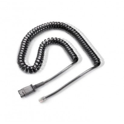 26716-01 26716-01 Poly Cable, Coil, QD-to-Modular Phone Jack (Audio Processor) 85R38AA