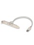 33123 33123 Lindy USB 2.0 PC Back Plate