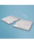 RGOSBPTWLWH RGOSBPTWLWH R-Go Tools R-Go Split Break keyboard, QWERTY (PT), bluetooth, white