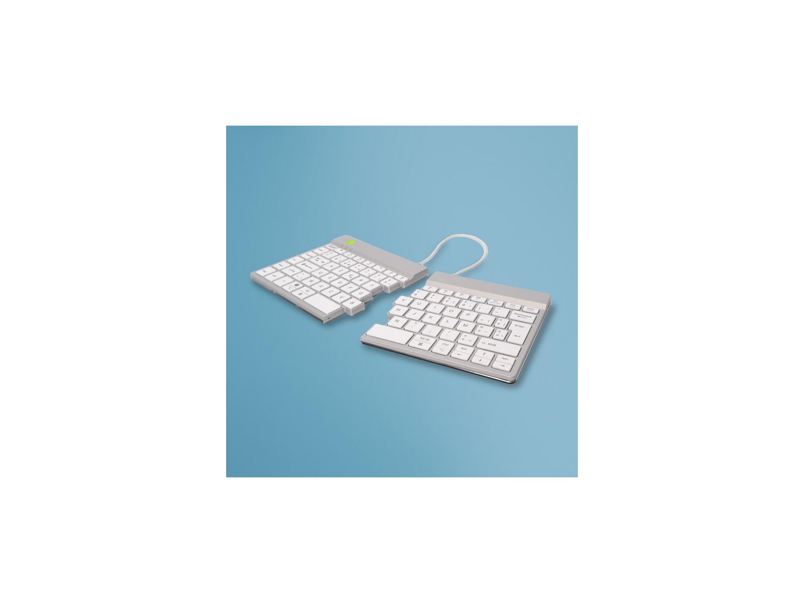 RGOSBBEWLWH RGOSBBEWLWH R-Go Tools R-Go Split Break keyboard, AZERTY (BE), bluetooth, white RGOSBBEWLWH RGOSBBEWLWH R-Go Tools R-Go Split Break keyboard, AZERTY (BE), bluetooth, white