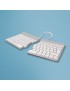 RGOSBUKWLWH RGOSBUKWLWH R-Go Tools R-Go Split Break keyboard, QWERTY (UK), bluetooth, white