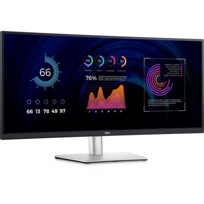 P3424WE P3424WE Dell P3424We Computer Monitor 86.7 Cm (34.1") 3440 X 1440 Pixels 4K Ultra Hd Lcd Black